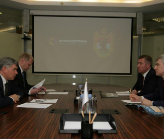 Руководители Атомэнергомаша и Республики Карелия обсудили развитие «Петрозаводскмаша» 